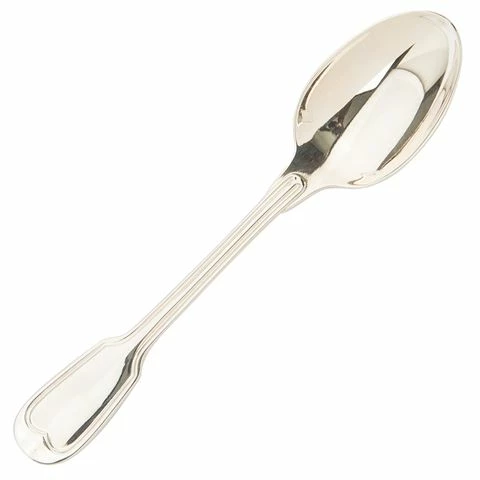 Christofle - Chinon Demi-Tasse Spoon Silver-Plated 3 Christofle - Chinon Demi-Tasse Spoon Silver-Plated