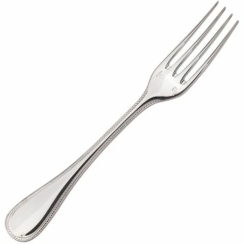 Christofle - Perles Luncheon Fork Silver-Plated 3 Christofle - Perles Luncheon Fork Silver-Plated
