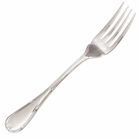 Christofle - Rubans Fish Fork Silver-Plated 3 Christofle - Rubans Fish Fork Silver-Plated