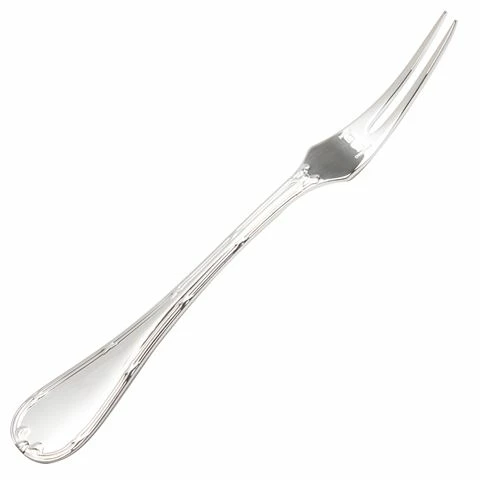 Christofle - Rubans Relish/Seafood Fork Silver-Plated 3 Christofle - Rubans Relish/Seafood Fork Silver-Plated