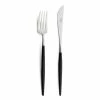 Cutipol - Goa Matte Black & Stainless Steel Carving Set 2pce -Saber Shop 177715 Large