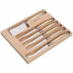 Laguiole - Debutante Cheese Knife Ivory Set 6pce