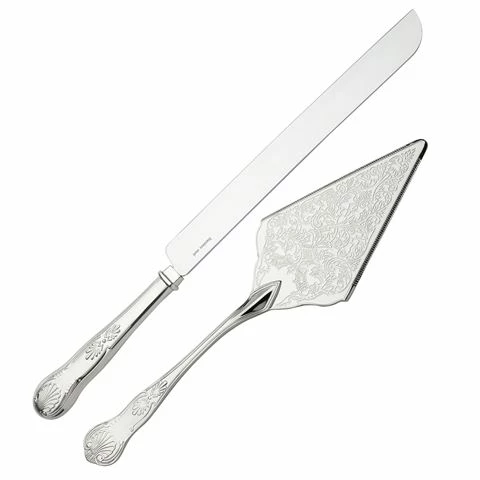 Whitehill - Kings Cake Knife And Slice Server Set 3 Whitehill - Kings Cake Knife And Slice Server Set