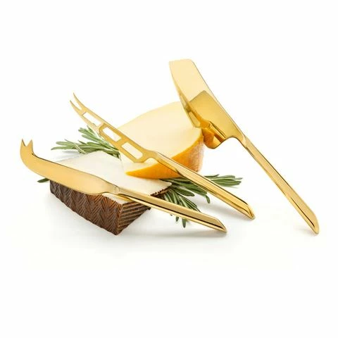 Viski - Gold Cheese Knives 3 Viski - Gold Cheese Knives