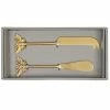 Flair Decor - Gold Bee Cheese Set 2pce 2 Flair Decor - Gold Bee Cheese Set 2pce -Saber Shop 196824 Large
