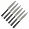 Cutipol - Ebony Black/Matte Steel Steak Knife 6pce Set 2 Cutipol - Ebony Black/Matte Steel Steak Knife 6pce Set -Saber Shop 407763 Large