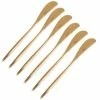 Cutipol - Moon Matte Gold Butter Knife Set 6pce 2 Cutipol - Moon Matte Gold Butter Knife Set 6pce -Saber Shop 407795 Large