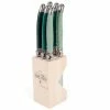 Laguiole - Debutante Steak Knife Forest Green Set 6pce 2 Laguiole - Debutante Steak Knife Forest Green Set 6pce -Saber Shop 458008 Large