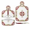 Le Cadeaux - Vischio Cheeseboard W/Cheese Knife Set 2pce 2 Le Cadeaux - Vischio Cheeseboard W/Cheese Knife Set 2pce -Saber Shop 458828 Large