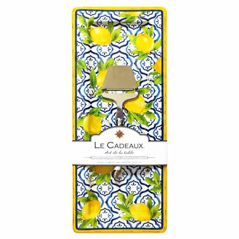 Le Cadeaux - Palermo Platter W/Cheese Utensil 2pce 3 Le Cadeaux - Palermo Platter W/Cheese Utensil 2pce