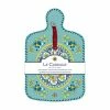 Le Cadeaux - Madrid Cheeseboard W/ Knife Turq. Set 2pce 1 Le Cadeaux - Madrid Cheeseboard W/ Knife Turq. Set 2pce -Saber Shop 458849 Large