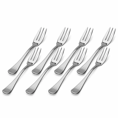 Tablekraft - Elite Cake Fork Set 8pce 3 Tablekraft - Elite Cake Fork Set 8pce