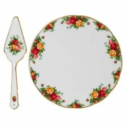 Royal Albert - Old Country Roses Cake Plate & Server