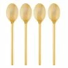 Cristina Re - Moderne 24ct Gold Plated Teaspoon Set 4pce 2 Cristina Re - Moderne 24ct Gold Plated Teaspoon Set 4pce -Saber Shop 578423 Large