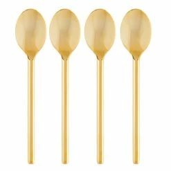 Cristina Re - Moderne 24ct Gold Plated Teaspoon Set 4pce