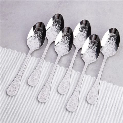 Herdmar - Santamarta Teaspoon Stainless Steel Set 6pce 3 Herdmar - Santamarta Teaspoon Stainless Steel Set 6pce