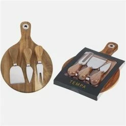 Tempa - Fromagerie Round Cheese Set 4pce