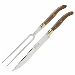 Claude Dozorme - Carving Laguiole Exotic Wood Set 2pce