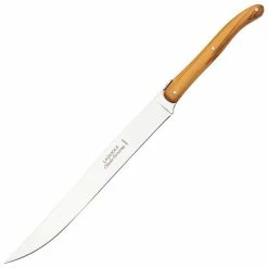 Claude Dozorme - Carving Laguiole Knife Handle Olive Wood