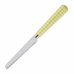 Sabre - Gingham Tomato Knife Yellow