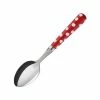Sabre - White Dots Tea Spoon Red 1 Sabre - White Dots Tea Spoon Red -Saber Shop 687070 Large