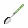 Sabre - White Dots Tea Spoon Garden Green -Saber Shop 687085 Large
