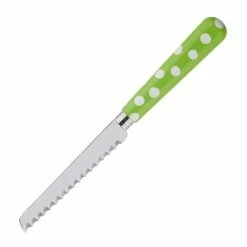 Sabre - White Dots Tomato Knife Garden Green