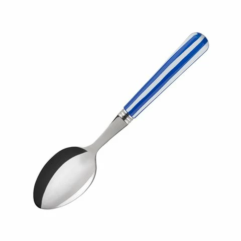 Sabre - Stripe Tea Spoon Lapis Blue 3 Sabre - Stripe Tea Spoon Lapis Blue
