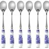 Spode - Blue Italian Teaspoon Set 6pce 2 Spode - Blue Italian Teaspoon Set 6pce -Saber Shop 936157 Large