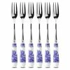Spode - Blue Italian Pastry Fork Set 6pce 1 Spode - Blue Italian Pastry Fork Set 6pce -Saber Shop 936158 Large